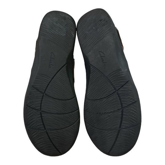 Clarks Women's Sillian Rani Ankle Boot Metallic Pewter Women’s Sz 9.5 - Picture 6 of 6